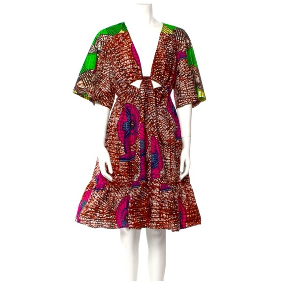 🪬HP🪬Stella McCartney Ankara Dress - Picture 2 of 13